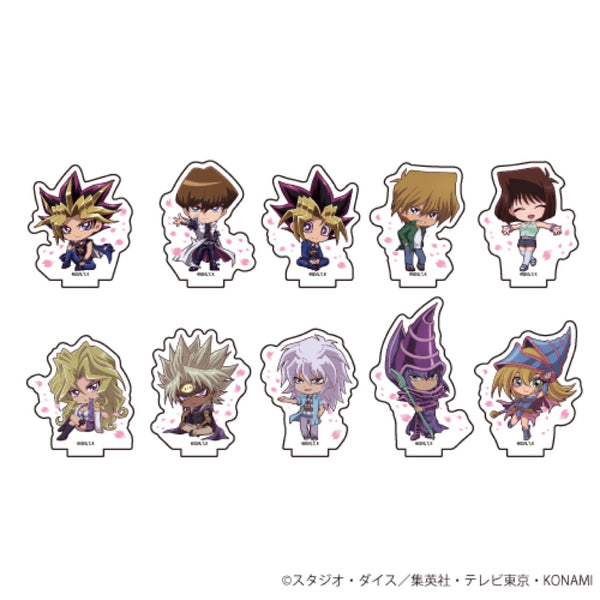 「遊☆戯☆王デュエルモンスターズ」アクリルぷちスタンド03/ボックス(全10種)お花見ver.(ミニキャラ)